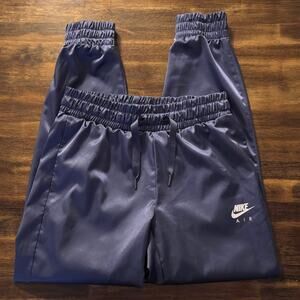 Nike Air Women’s Small Jogger Pant Satin Elastic Waist Drawstring Silky